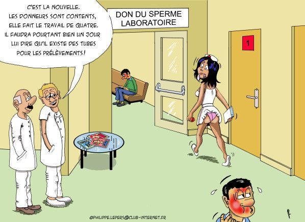 Nouvelle infirmière pour le don du sperme