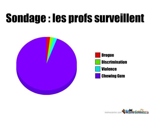 Sondage : ce que les profs surveillent...