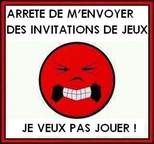 Invitations jeux Facebook