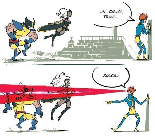 Pas facile tous les jours la vie de X-Men