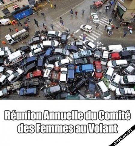 Réunion annuelle des femmes au volant...