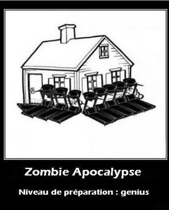 Préparatifs pour l'apocalypse zombie