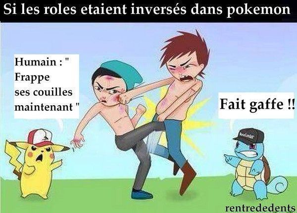 Pokemon : Et si on inversait les rôles ?