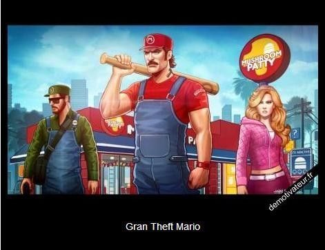 Grand Theft Auto version Mario