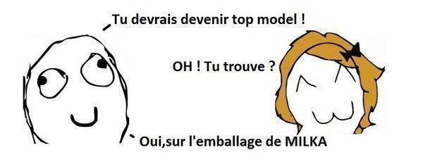 Tu devrais devenir top modèle !!!