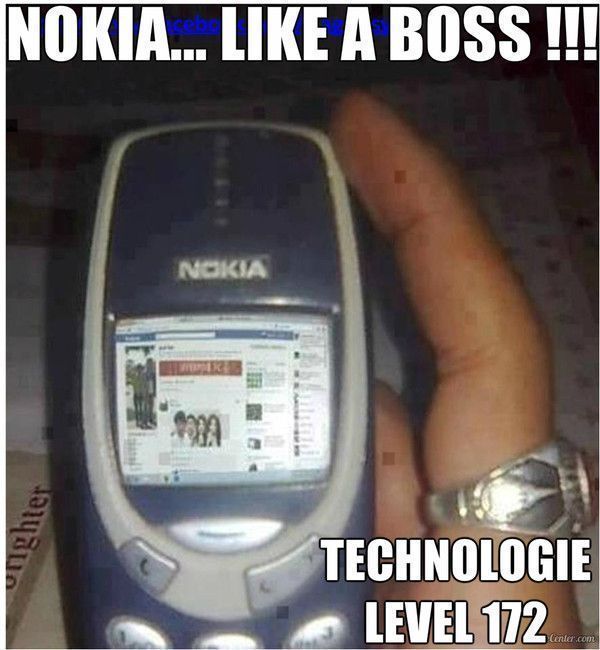 Nokia, level technologie, like a boss