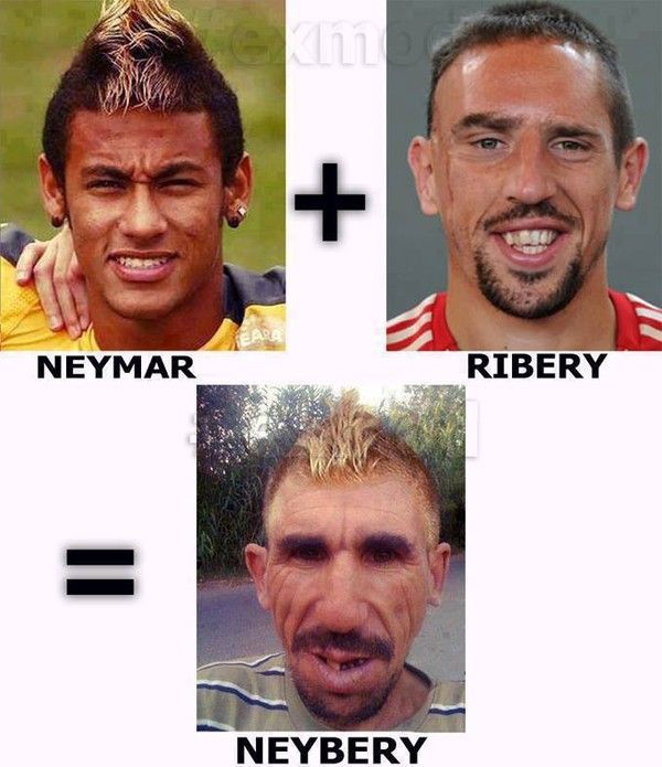 Neymar + Ribery = ?